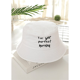 Nón Bucket Thêu Chữ Cá Tính 016