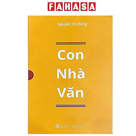 Sách - Boxset Con Nhà Văn (Hộp 4 Cuốn)