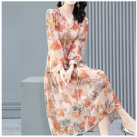  (HÀNG SẴN) Váy Đầm Hoa Dạo Biển Quyến Rũ VH62 - Hàng Quảng Châu Cao Cấp