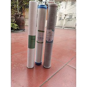 Mua Bộ 3 lõi lọc thô 20 inch số 1 2 3  Lõi lọc công nghiệp dùng cho máy lọc nước R.O