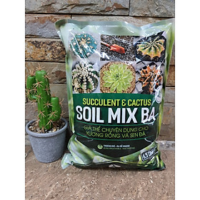 Soil Mix | Bao nhỏ, 6,5 lít - Giá thể, đất trồng sen đá, xươn rồng  | Giá rẻ bất ngờ