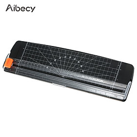 Aibecy Portable Paper Trimmer A4 Size Paper Cutter Cutting Machine 12 Inch Cutting Width for Craft Paper Photo Laminated
