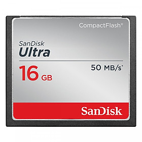 Mua Thẻ nhớ CF Sandisk Ultra 16GB 50MB/s - Hàng chính hãng