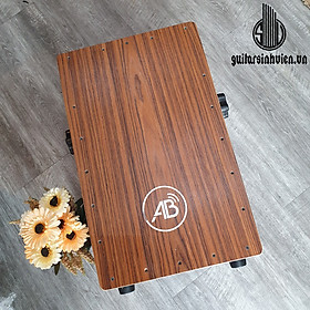 Mua Trống cajon màu nâu gỗ AB-D2 có snare nhập ngoại - Tặng bao