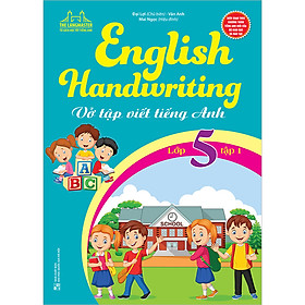 Nơi bán English Handwriting - Vở Tập Viết Tiếng Anh Lớp 5 - Tập 1 - Giá Từ -1đ