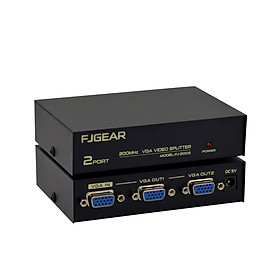 Mua Bộ chia tín hiệu VGA 1 ra 2 FJGEAR FJ-2002 - Hàng Nhập Khẩu