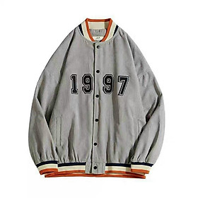 ÁO KHOÁC NHUNG NAM NỮ 1997 BOMBER UNISEX CHẤT LIỆU THOÁNG MÁT CHO MÙA HÈ LANA FASHION