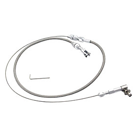 Swap Fuel Line 36inch Braided Throttle Cable for Car Direct Replaces