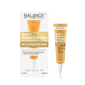 Serum Balance Active Formula Gold Collagen Rejuvenating Eye Tái Tạo Và Dưỡng Da Mắt 15ml