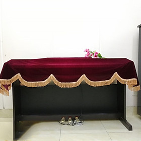 Khăn nhung phủ đàn piano điện cao cấp chống bụi chống xước sang trọng dành cho đàn piano điện