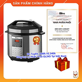 Mua  HÀNG CHÍNH HÃNG  Nồi Áp Suất OLIVO PC60 - Thương Hiệu Mỹ - Vạn Món Ngon Trong Một Cái Máy (olivo pc 60)