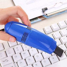 Máy Hút Bụi Vệ Sinh Bàn Phím Máy Tính RIBI Kiểu Dáng Mini Tiện Dụng, Nguồn Điện USB PC-Laptop - Hàng Chính Hãng