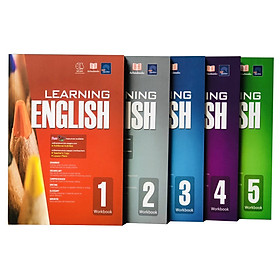 Sách learning english tiếng anh cấp 1 ( bộ 5 cuốn, 6 - 11 tuổi )