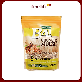 Ngũ cốc Bakalland Cr.Muesli 5 Nuts & Honey 300g - 3433603