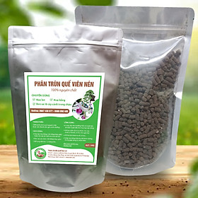 Mua 02 Kg Phân Hữu Cơ -  Phân Trùn Quế Dùng Bón Hoa Lan Hoa Hồng (02 Túi)