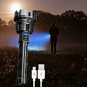 Rechargeable Flashlight Rechargeable Torch Light for Outdoor Fishing Camping