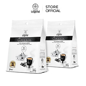 Combo 2 Cà Phê Sữa Hòa Tan Trung Nguyên Legend Classic – Bịch 50 Gói 17gr – Cà Phê Sữa Đậm Đà, Chuẩn Gu Việt