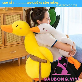 Mua Gối ôm hình thú vịt trầm cảm *RẺ VÔ ĐỊCH* Thú bông ôm ngủ - lông nhung 100% là bông gòn 3D - an toàn cho trẻ nhỏ