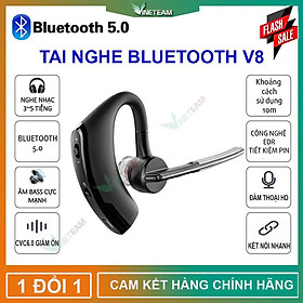 Tai nghe nhét tai Bluetooth V8 chống ồn bluetooth 5.0 cho điện thoại di động-Phiên bản mới 2019 -dc3858