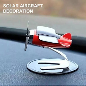 Bộ máy bay khuếch tán sáp thơm tinh dầu cho ôtô xe hơi sử dụng năng lượng mặt trời tặng kèm sắp thơm sản phẩm nhỏ gọn xinh xắn chất lượng cao
