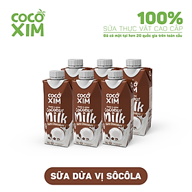 Combo 6 Hộp Sữa Dừa Cocoxim Socola 330ml/hộp