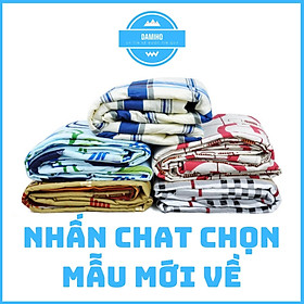 Chăn ngủ cotton chần gòn dày mát Chăn mền chăn hè cotton hàng VN cao cấp (160 x 200cm)