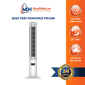 Mua Quạt Tháp không cánh Panworld The Luxuria PW-L360 không cánh xoay 360 độ lọc không khí hẹn giờ thương hiệu Thái Lan - Hàng chính hãng