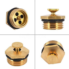 Mua Bộ 5 Béc phun sương bằng đồng nguyên chất hình cánh quạt ( ren ngoài 21mm) 206789
