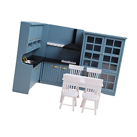 1/12 Dollhouse Furniture Set Furniture Decor for 1/12 Dollhouse Style A