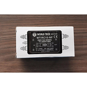 Mua Bộ lọc nhiễu nguồn điện 1P 15A 250VAC  World Tech
