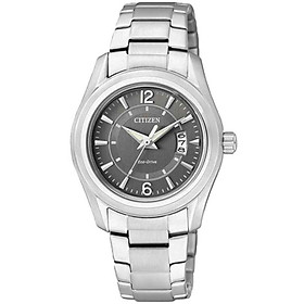 Đồng Hồ Nữ Citizen Dây Thép Không Gỉ FE1010-57H - Mặt Xám