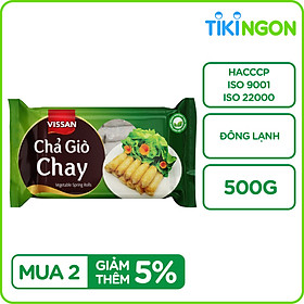 Chả giò Chay Vissan 500gr