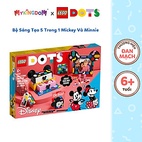 Đồ Chơi LEGO DOTS Bộ Sáng Tạo 5 Trong 1 Nhân Vật Mickey Và Minnie 41964