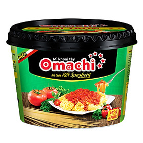 Thùng 12 hộp Mì khoai tây Omachi trộn xốt Spaghetti mới