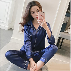 Bộ đồ pijama nữ quần dài và áo tay dài C093