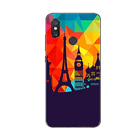 Ốp Lưng Dẻo Cho Điện Thoại Xiaomi Mi 8 - Travelling