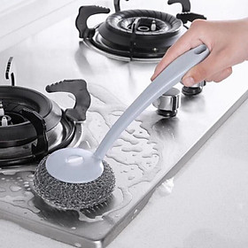 Mua Cây cọ xoong nồi búi sắt có tay cầm . LG11