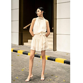 LADY ME by Eva de Eva Đầm sát nách dáng thắt eo 21SDKO016B