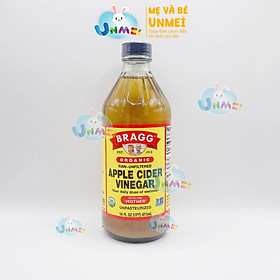 Giấm táo hữu cơ Organic Bragg (473ml)