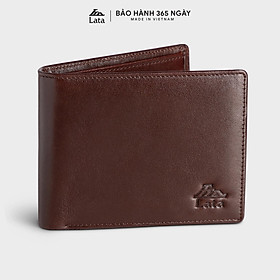 Ví nam da bò Lata ( Thời trang nam - Ví da thật LVN86 )