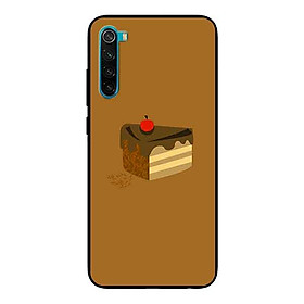 Ốp Lưng in cho Xiaomi Redmi Note 8 Mẫu Bánh Gato - Hàng Chính Hãng