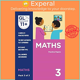 Sách - 11+ Practice Papers Maths Pack 3 (Multiple Choice) by GL Assessment (UK edition, paperback)