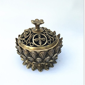 Mua Lư xông trầm XT01 giả cổ (Tặng vòng chỉ đỏ giỏ đào/chỉ đỏ may mắn