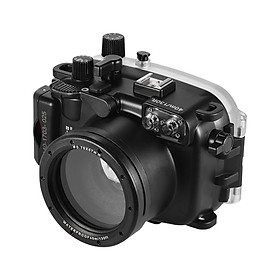 Vỏ Bảo Vệ Máy Ảnh Chống Thấm Nước Meikon Cho Canon G7X Mark II (40m/130ft)