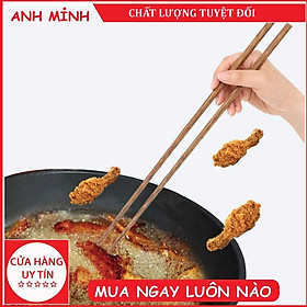 Mua Đũa Dài Nấu Ăn bằng gỗ an toàn cho sức khỏe dài 38cm