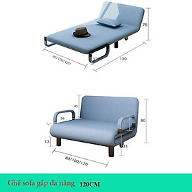 Ghế sofa giường đa năng gấp gọn 120cm