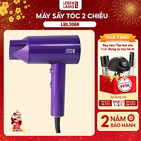 Máy sấy tóc Lebenlang LBL3088 công suất 2000W, sấy 2 chiều nóng lạnh, chống xơ rối tóc bằng công nghệ ion - hàng chính hãng