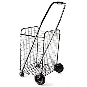 Mua Xe kéo đi chợ đa năng cỡ lớn kích thước 97x26x31x45cm màu ngâũ nhiên