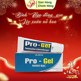Gel Bôi Bỏng, Hăm Da, Tay Chân Miệng, Mụn Nhọt, Côn Trùng Đốt, Rôm Sảy, Zona, Thủy Đậu Pro - Gel Nano Bạc