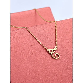 Dây chuyền vàng tây chữ T JN4015 Jyme Jewelry